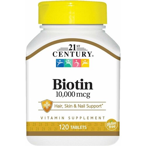  21st Century, Biotin, 120 , 10000    , -, 