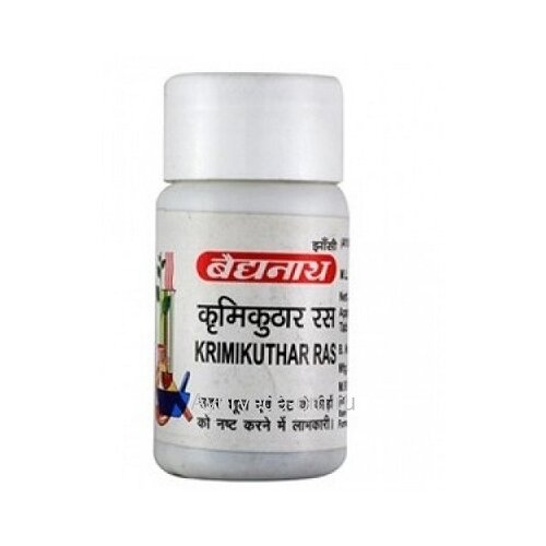 ���������� �������� Baidyanath Krimikuthar Ras, 80 �, 80 ��, 80 ��.