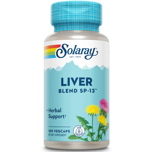 Solaray Liver Blend SP-13 (milk Thistle Dandelion with Cell Salt Nutrients) 100   (Solaray)   , -, 