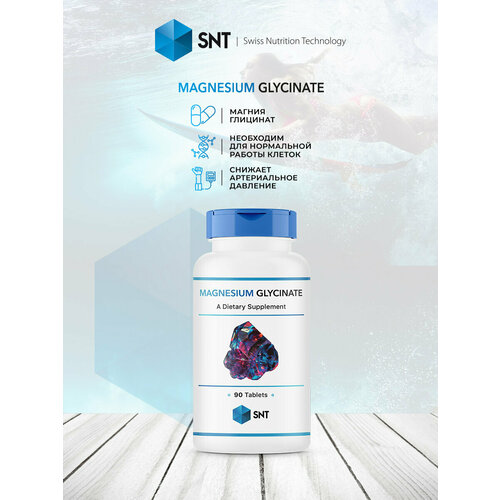   SNT Magnesium Glycinate 200 mg - 90 Tablets   , -, 