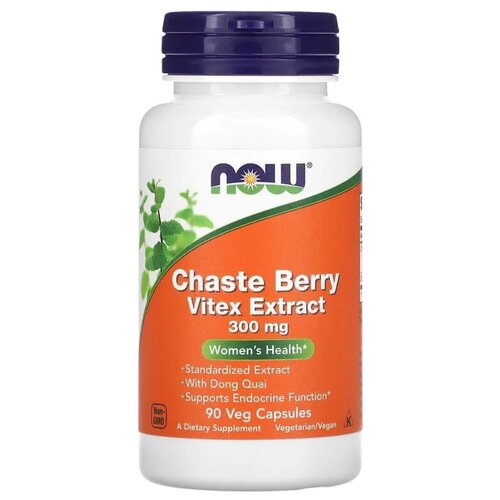 NOW Chaste berry vitex extract 300 mg 90 caps /    300  90    , -, 