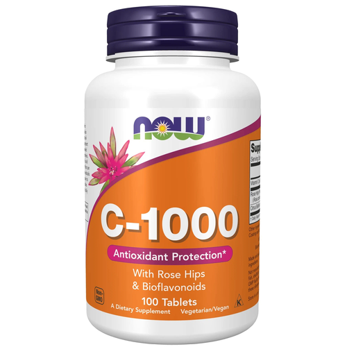  NOW C-1000 with Rose Hips & Bioflavonoids, 100 .   , -, 