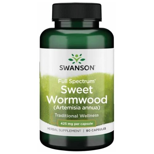 Swanson Sweet Wormwood 425 mg (Artemisia Annua)  425  90  (Swanson)   , -, 