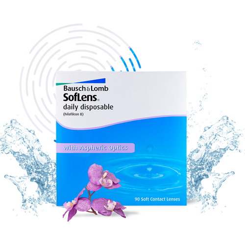   Bausch & Lomb Soflens Daily Disposable, 90 ., R 8,6, D -7,5   , -, 