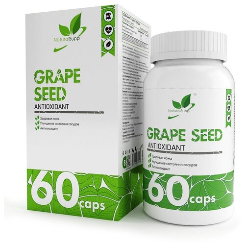  NaturalSupp Grape Seed, 100 , 60 .   , -, 