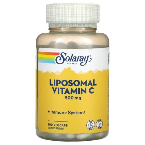 ���������� ������� Solaray Liposomal Vitamin C, 140 �, 500 ��, 100 ��.