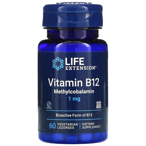  Life Extension Vitamin B12 Bioactive form, 100 , 1 , 60 .   , -, 