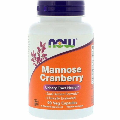  NOW Mannose Cranberry, D- 450  +  250  - 90    , -, 