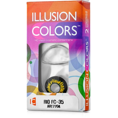   ILLUSION olors Rio, 2 ., R 8,6, D 0, fc-35   , -, 