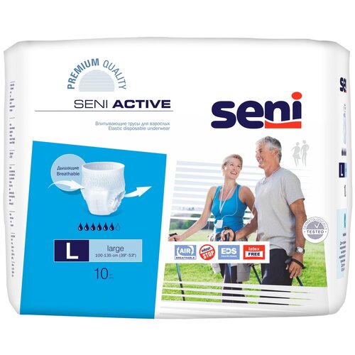  -     Seni ACTIVE Large ( 100-135 ), 10 .   , -, 