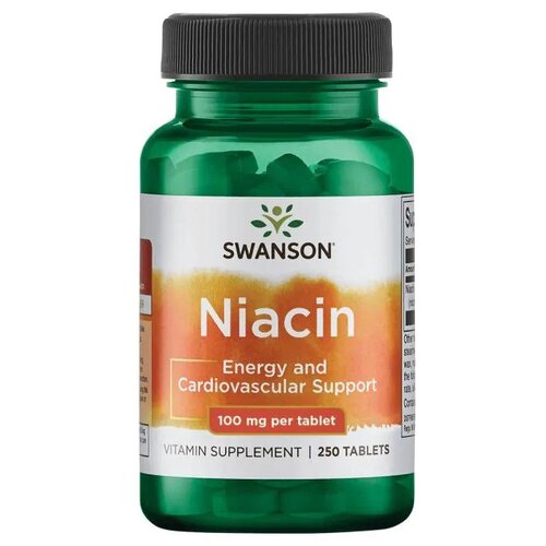 SWANSON Niacin, 100 , 100 , 250 .   , -, 