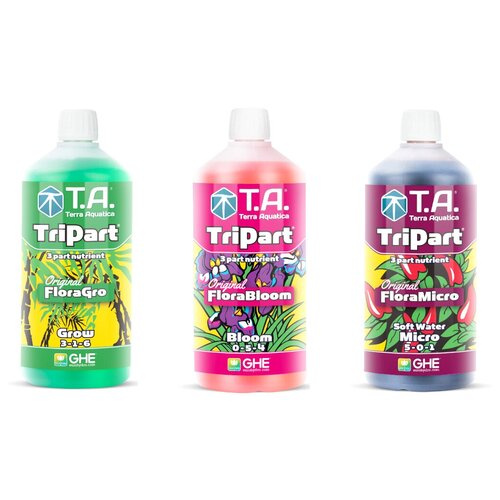   Terra Aquatica TriPart (Grow + Bloom + Micro SW) 3  1 (GHE Flora)      , -, 