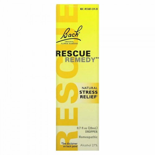 Bach, Original Flower Remedies, Rescue Remedy,     , 20  (0,7 . .)   , -, 