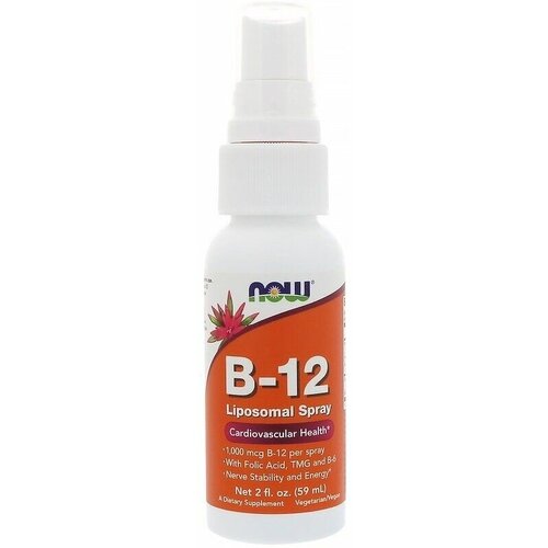  B12 NOW B12 Liposomal Spray 59 ml /  12   59    , -, 