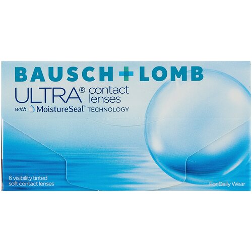 ���������� ���������� ����� �� ����� BAUSCH+LOMB Ultra, 6 ��., R 8,5, D -2, 1 ��.