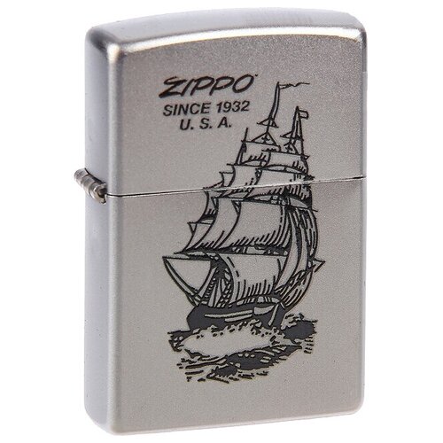 Zippo Classic   Boat Zippo Satin Chrome 56.7    , -, 