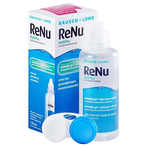 ���������� ������� BAUSCH+LOMB Renu MultiPlus, � �����������, 120 ��, 1 ��.