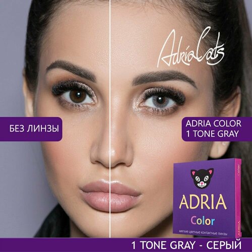   ADRIA Color 1 tone, 2 ., R 8,6, D 0, gray, 1 .   , -, 