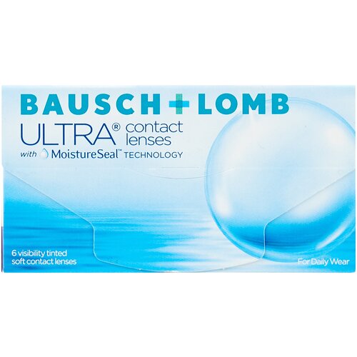 ���������� ���������� ����� �� ����� BAUSCH+LOMB Ultra, 6 ��., R 8,5, D -0,5, 1 ��.