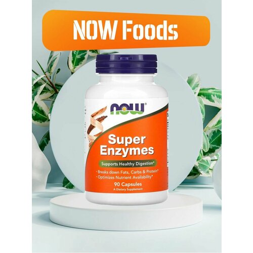 NOW Super Enzymes   90    , -, 