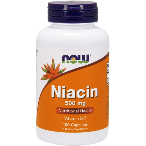 NOW Niacin 500 mg (100 )   , -, 