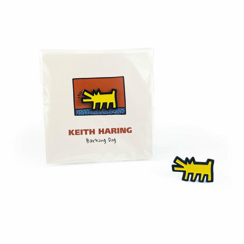   / Little Pins / Keith Haring - Barking Dog /  /    , -, 