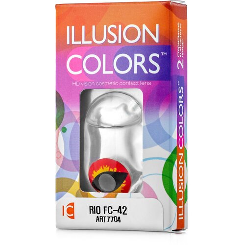   ILLUSION olors Rio, 2 ., R 8,6, D 0, fc-42   , -, 