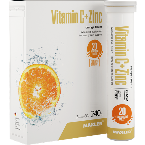 MAXLER Vitamin C + Zinc . ., 240 , 20 ., 3 .,    , -, 