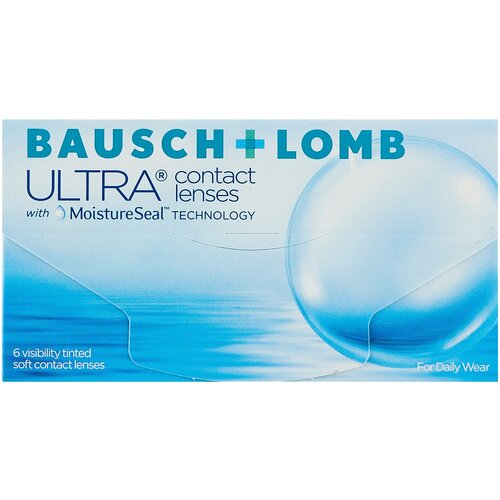 ���������� ���������� ����� �� ����� BAUSCH+LOMB Ultra, 6 ��., R 8,5, D -8, 1 ��.