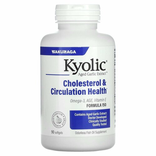 ���������� Kyolic, Aged Garlic Extract, ����������� �������� �������, ��������� ��������������� ������� � ��������������, 90 ������