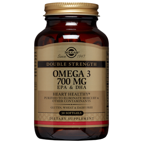 Solgar Double Strength Omega 3 EPA & DHA ., 700 , 300 , 30 .   , -, 