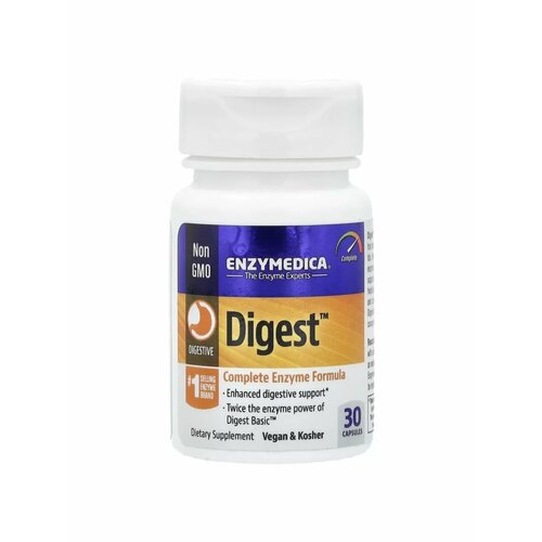 Digest Complete Enzyme Formula, , 30    , -, 