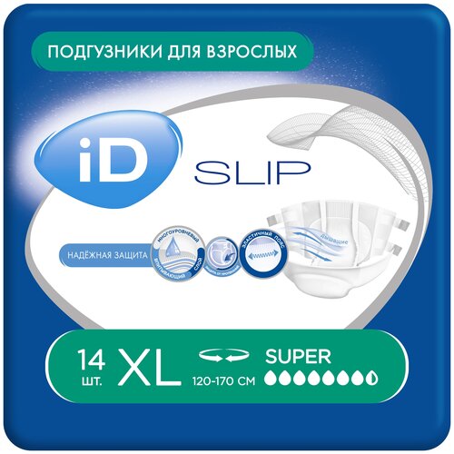    iD Slip Super, XL, 7.5 , 120-170 , 1 .  14 .   , -, 