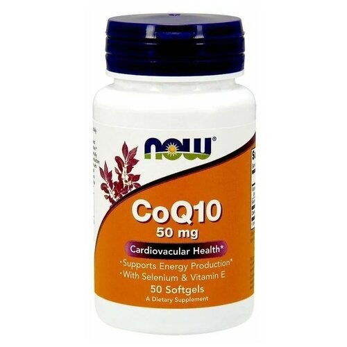  NOW CoQ10 with Selenium and Vitamin E, 50 , 50 , 50 .   , -, 