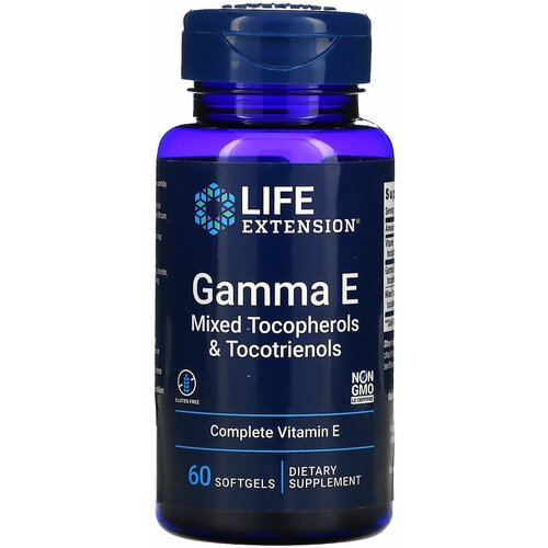 ���������� Life Extension Gamma E Mixed Tocopherols & Tocotrienols (�����-� ��������� ���������� � ������������) 60 ������