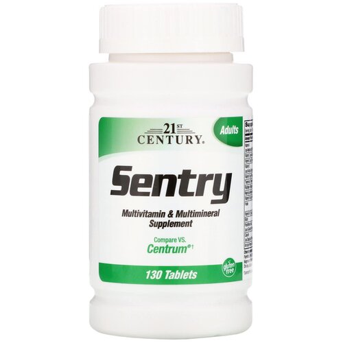  21st Century Sentry Multivitamin & Multimineral Supplement, 120 , 130 .   , -, 