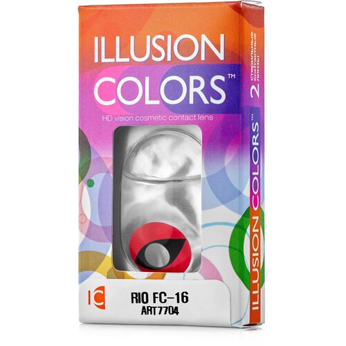   ILLUSION olors Rio, 2 ., R 8,6, D 0, fc-16   , -, 