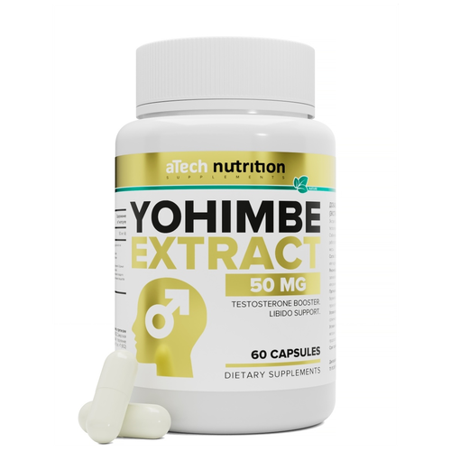  aTech Nutrition Yohimbe Extract, 50 , 60 .   , -, 