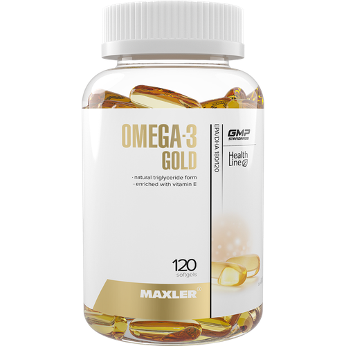 MAXLER Omega-3 Gold ., 161 , 120 .   , -, 