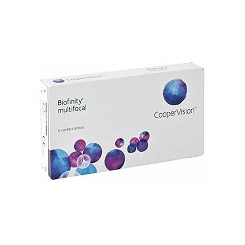 ���������� ���������� ����� �� ����� CooperVision Biofinity Multifocal, 3 ��., R 8,6, D +1,25, 1 ��.