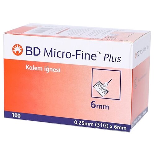   - BD Micro-Fine Plus, 6  x 0.25 , : 31G, 100 .   , -, 