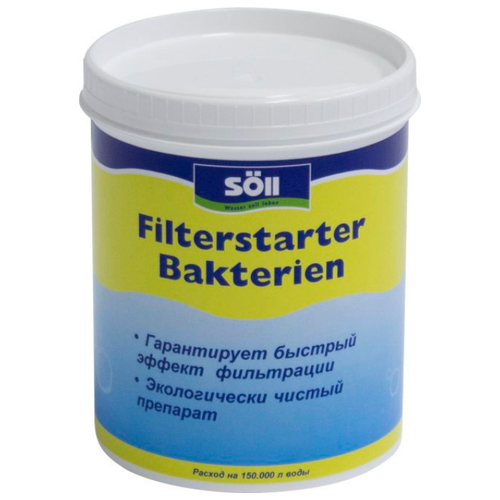       Filterstarterbakterien 1    , -, 