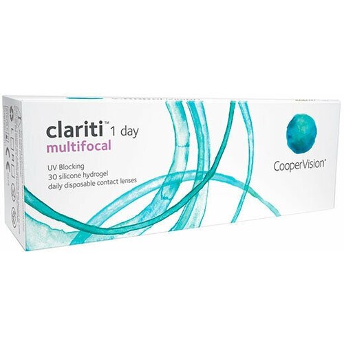    CooperVision Clariti 1 day Multifocal, 30 ., R 8,6, D -0,25, ADD: , , 1 .