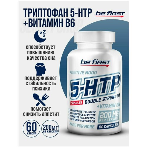 BF  5-HTP 200  + B6 DOUBLE STRENGTH , 60    , -, 