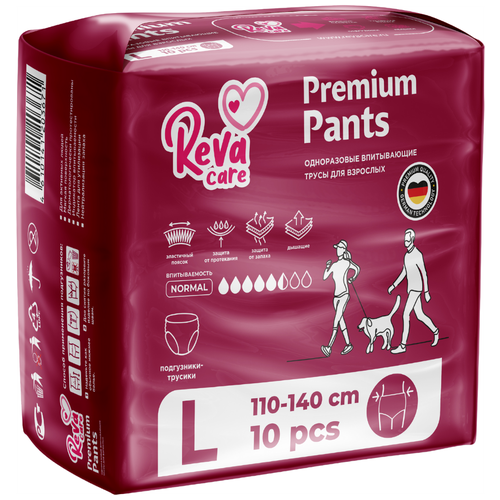   Reva Care Premium Pants, L, 5.5 , 110-140 , 1 .  10 .   , -, 