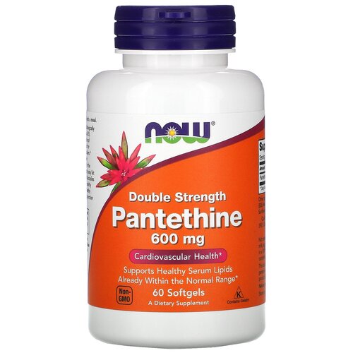  NOW Pantethine Double Strength, 600 , 60 .   , -, 