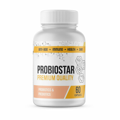 ���������� Probiostar, ��������� ���������, 75 �, 60 ��., 1 ��.