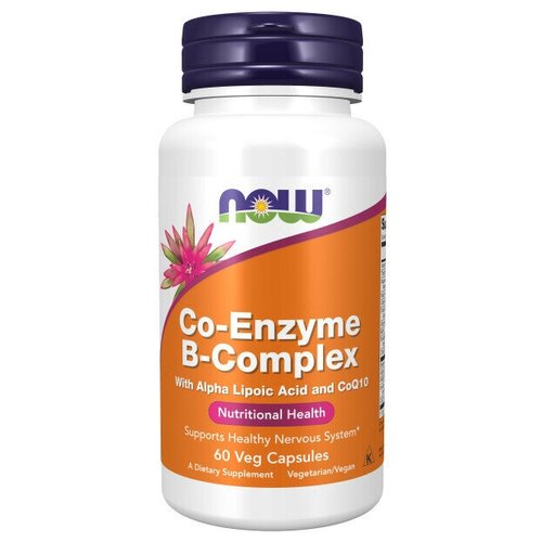  - NOW Co-Enzyme B-Complex - 60 Veg Capsules   , -, 