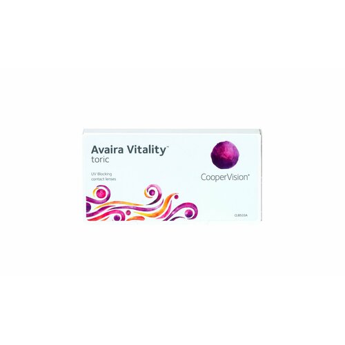 ���������� CooperVision ��������������� ����� Avaira Vitality toric (6 ����), +3,25, 2,25, 180