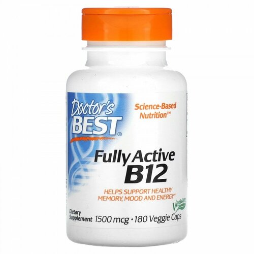 Doctor`s Best Fully Active B-12 1500  (  B12) 180   (Doctor's Best)   , -, 